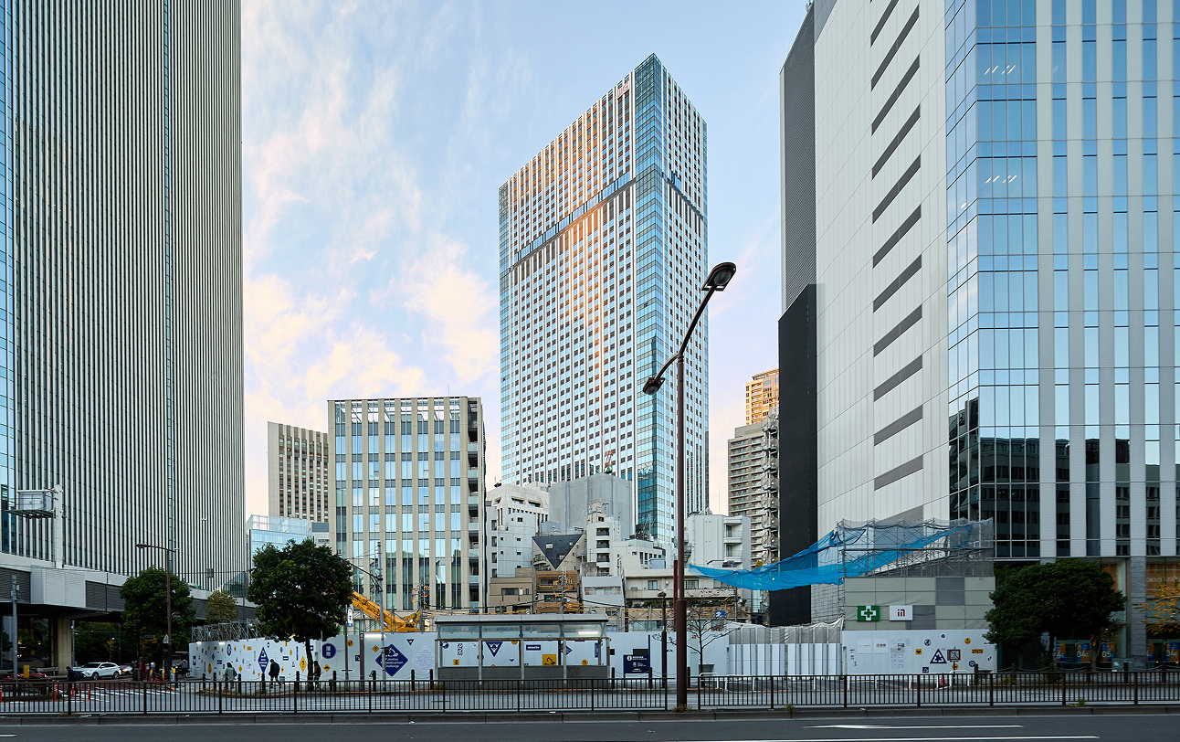 養生パネルがついにすべて外されました